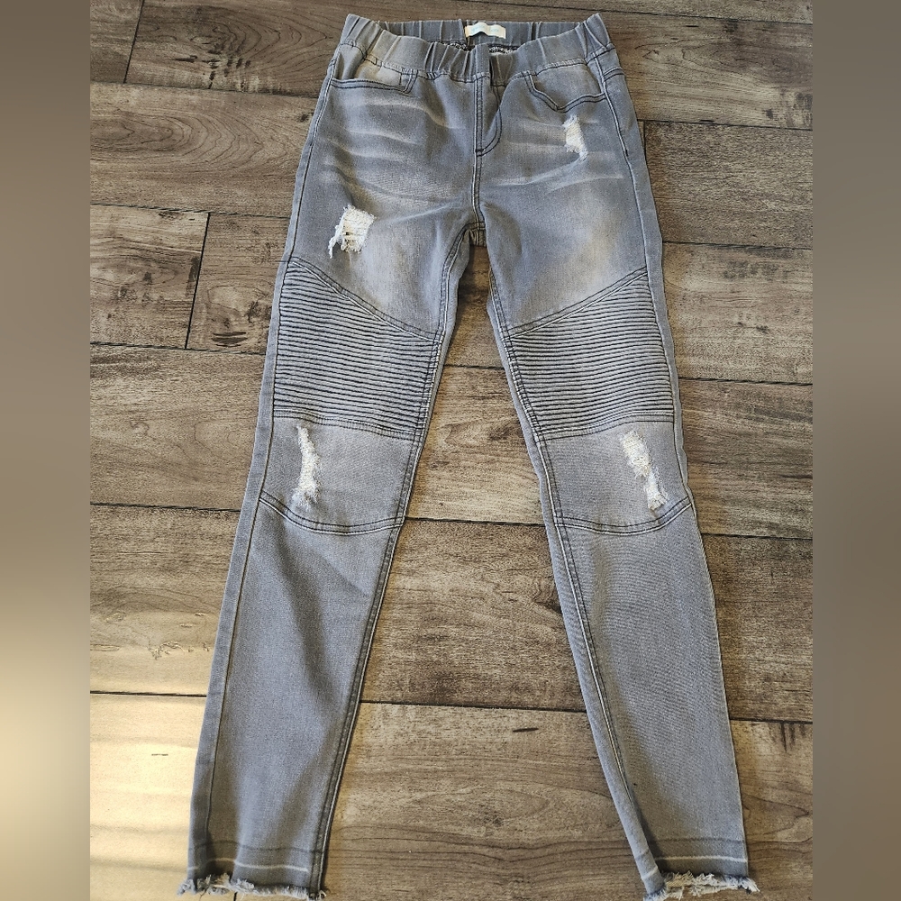 Grace and Lace moto denim